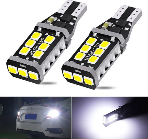 Led Ampul T15-15 Smd Canbuslı Beyaz 2'Li Set 12V / Laam631