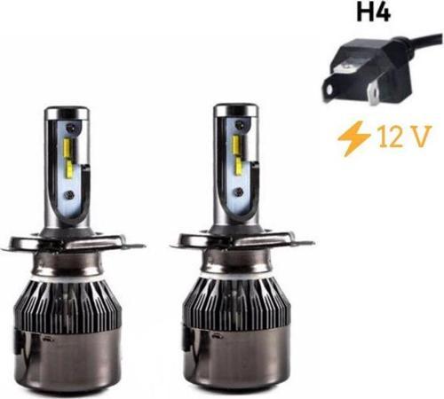 Led Far Ampulü Çift Renk Sarı/Beyaz H4-36W-4800Lm-12V / Laam492-1