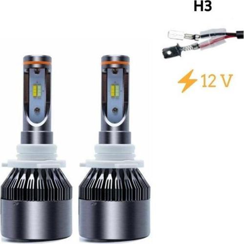 Led Far Ampulü H3 33W-3300Lmx2-12V / Laam489