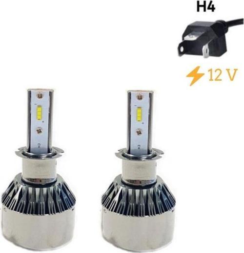 Led Far Ampulü Küçük Kasa Beyaz H4/36W /4800Lm /12 / Laam902