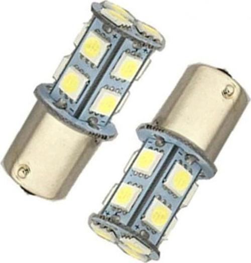 Tek Duy Düz Tırnak Led Ampul 13Smd 3W 12V Mavi / Laam696
