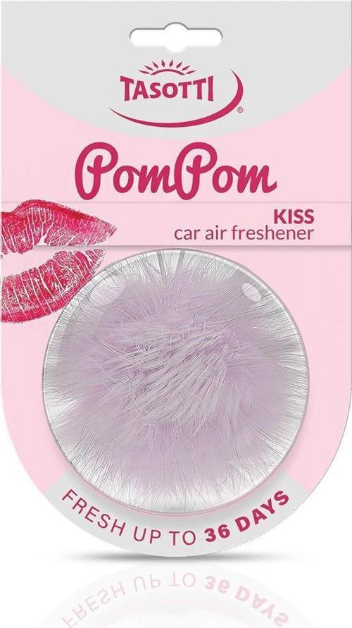 Pom Pom (Kiss) Odunsu-Çiçeksi Esanslý  Ayna Altý Asma Koku