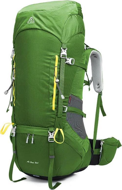 Profesyonel Outdoor Dağcılık, Kamp ve Yürüyüş Sırt Çantası (80  Litre) Yeşil 8187