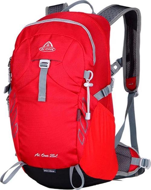 Outdoor Bisiklet ve Yürüyüş Sırt Çantası (25 Litre Kapasiteli) Kırmızı DSC1751