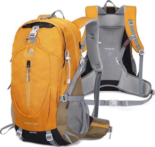 Outdoor Kamp ve Yürüyüş Sırt Çantası (38  Litre Kapasiteli) Hardal 9674