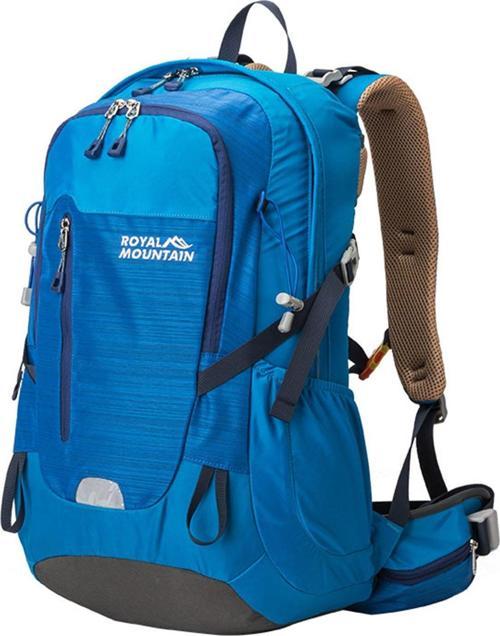 Outdoor Kamp ve Yürüyüş Sırt Çantası (30 Litre Kapasiteli) Mavi 1787