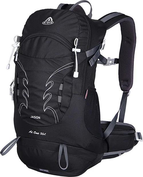 Outdoor Kamp ve Yürüyüş Sırt Çantası (30 Litre Kapasiteli) Siyah DSC1869
