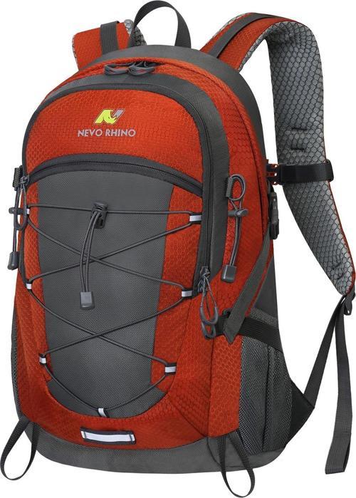 Outdoor Kamp ve Yürüyüş Sırt Çantası (25 Litre Kapasiteli) Turuncu 9243