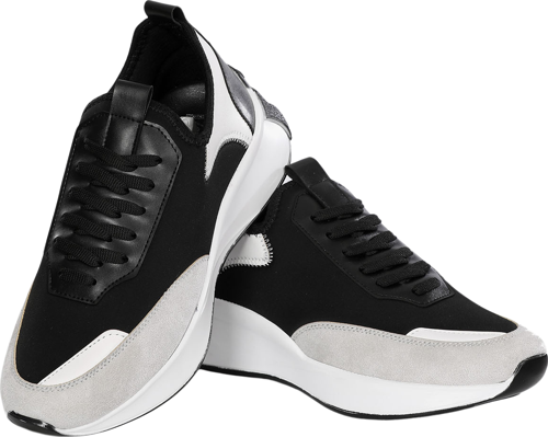 Hafif ve Rahat Tabanlı, Günlük Kadın Spor Kadın Ayakkabı FV1511FV Siyah