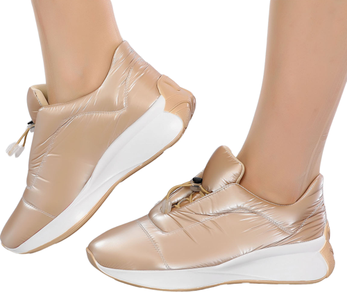 Hafif ve Rahat Tabanlı, Günlük Kadın Spor Kadın Ayakkabı FV1505FV Bej