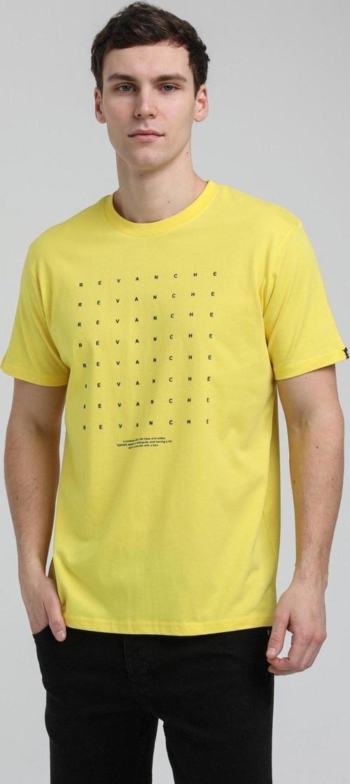 Bisiklet Yaka Sarı Slim Fit Tişört 23SSM20303