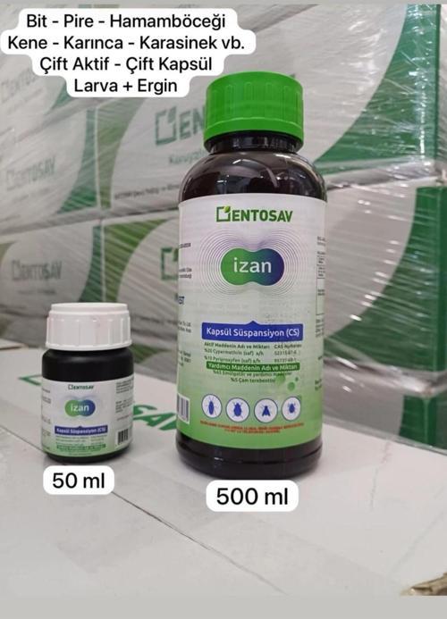 İzan 50 Ml - Bit,Pire,Karınca,Hamamböceği İlacı