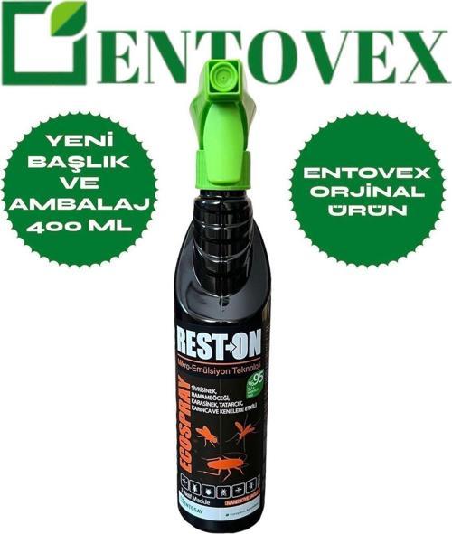 Rest-On 400 Ml Portakal Kokulu Sivrisinek,Karasinek,Tatarcık(Yakarca),Kene,Karınca,Hamamböceği Ilacı