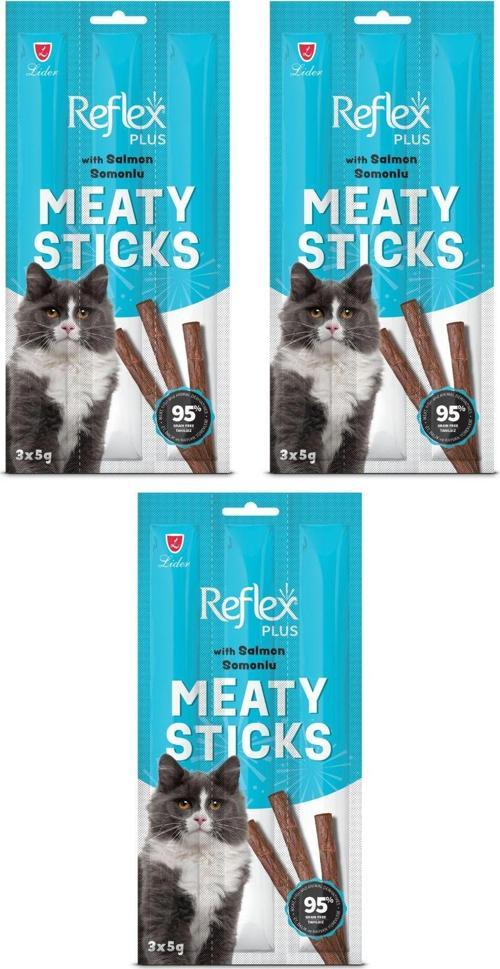 Stick Somonlu Kedi Ödül Maması 3*5 Gr 3 Paket
