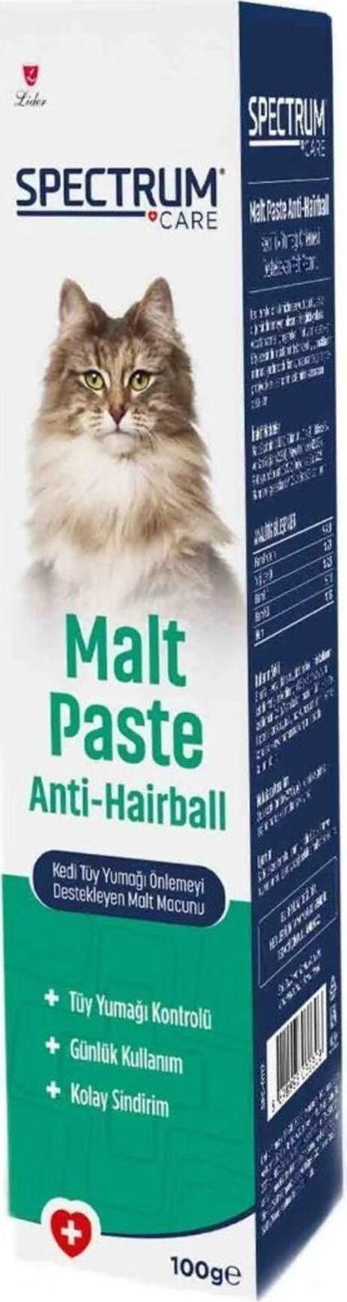 Malt Paste Anti-Hairball Tüy Yumağı Önleyici Kedi Macunu 100 Gr