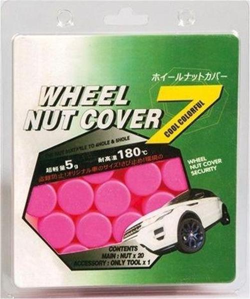 Bijon Kılıfı Silikonlu 19Mm 20'Li Pembe / Jtsk36