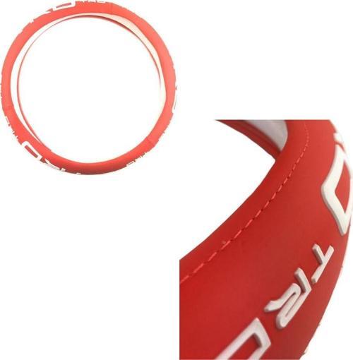 Direksiyon Kılıfı 38 Cm Trd Kırmızı/Beyaz / Dıkı363-Kb