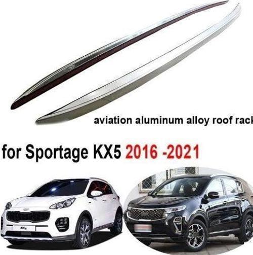 Kia Sportage Uyumlu Tavan Çıtası 2015-2021 Arası Silver Gümüş Gri