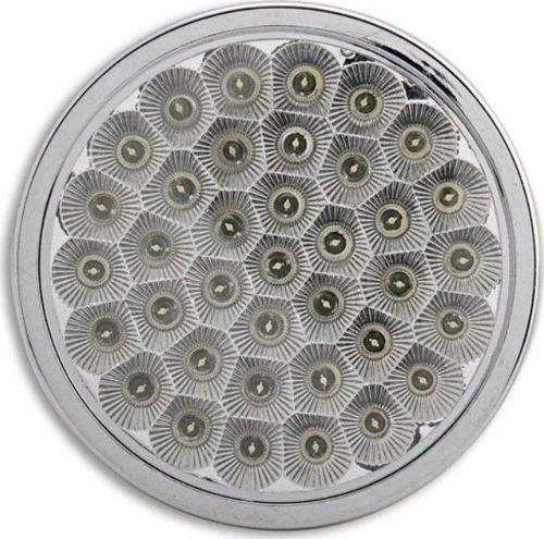 Ledli Dekoratif Tavan Lambası (6Led) Yuvarlak 24V Krom /Laak121-1-24