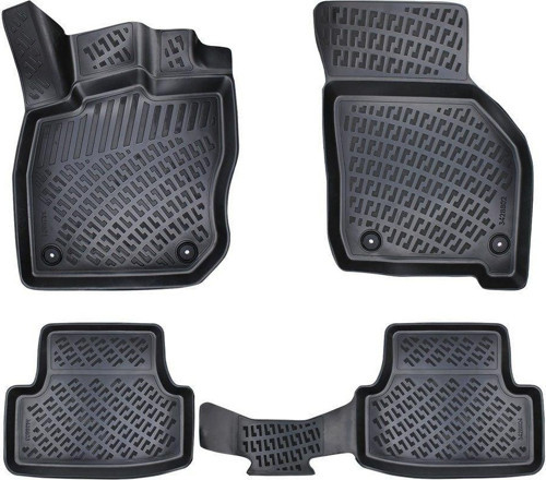 Rizline Volkswagen Uyumlu Golf 8 Otomatik Vites 3D Havuzlu Paspas