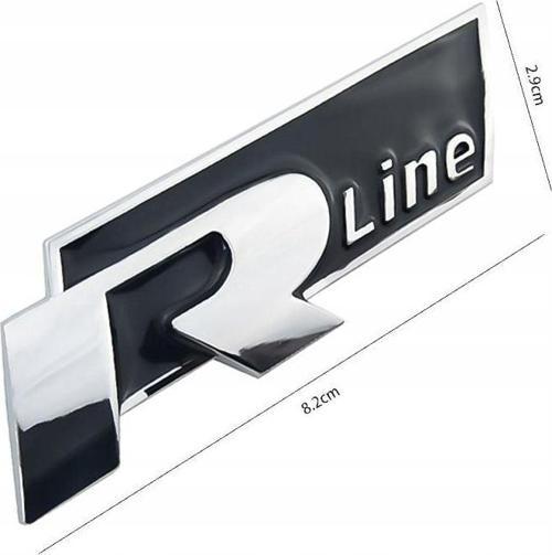 R-Line Yapıştırmalı Logo-Siyah / Yacı147