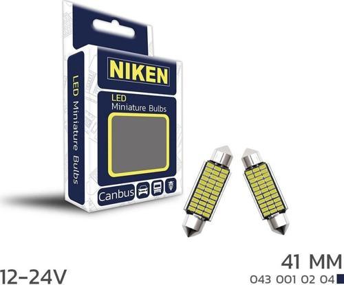 Niken Led Ampul Sofit Canbus Led 41Mm 12-24V