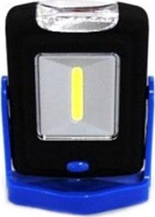 Seyyar Lamba 3W 20 Cob Led Mıknatıslı Mavi / Laps36