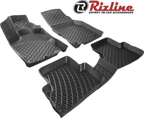 Nissan Np300 Uyumlu Siyah 3D Havuzlu Paspas Seti