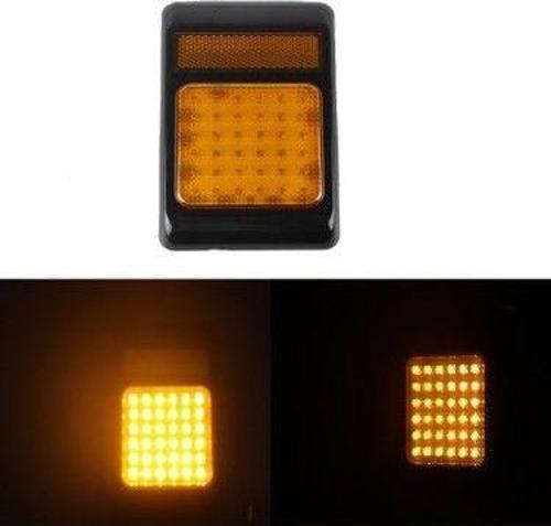 Space Ledli Dekoratif Lamba (2X18Led) 12V Sarı / Laak107-1-12