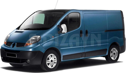 S-Dizayn Renault Trafic Abs Krom Ayna Kapağı 2 Prç. 2010 Üzeri