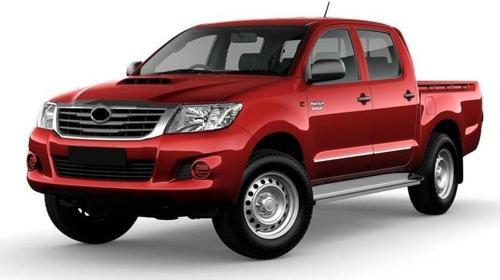 Toyota Hilux Uyumlu Kapı Koruma Çıtası Krom 2009-2014