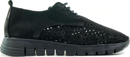 Kadın Hakiki Deri Comfort Casual Günlük Ayakkabı (36-40) 24y D24ya-3895 Z Siyah Nubuk