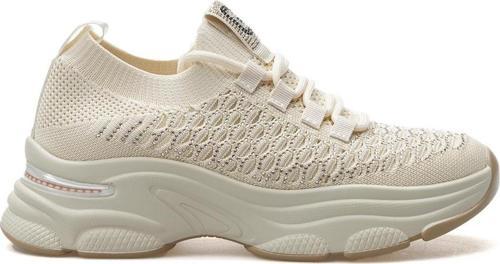 Kadın Taş Detaylı Sneaker Günlük Ayakkabı 25y 25y309-3 Z Bej