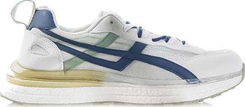 Erkek Hakiki Deri Sneaker Günlük Ayakkabı (40-44) 24y Ykö-19321 M Beyaz/lacivert