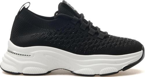 Kadın Taş Detaylı Sneaker Günlük Ayakkabı 25y 25y309-3 Z Siyah