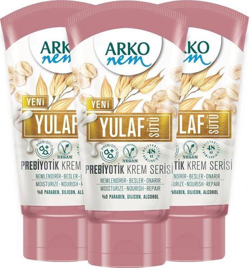 Prebiyotik Krem Serisi Yulaf Sütü 3X60Ml