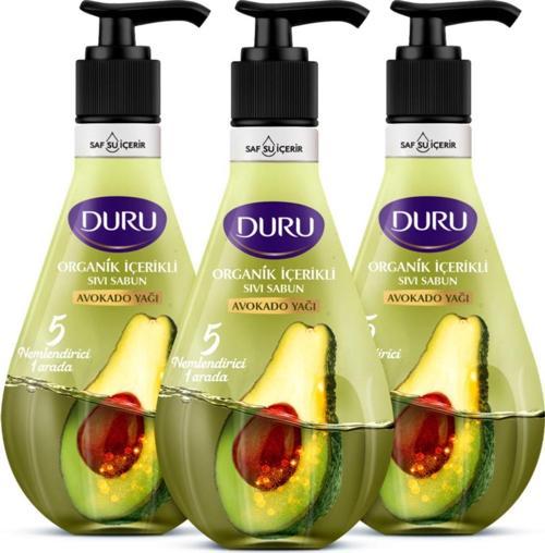 Organik Içerikli Avokado Sıvı Sabun 3X500Ml
