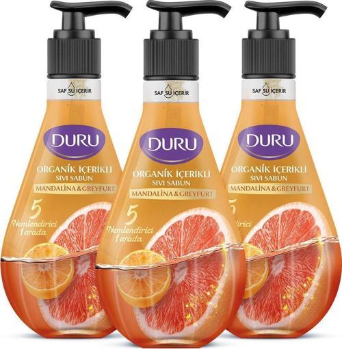 Organik Içerikli Mandalina & Greyfurt Sıvı Sabun 3X500Ml