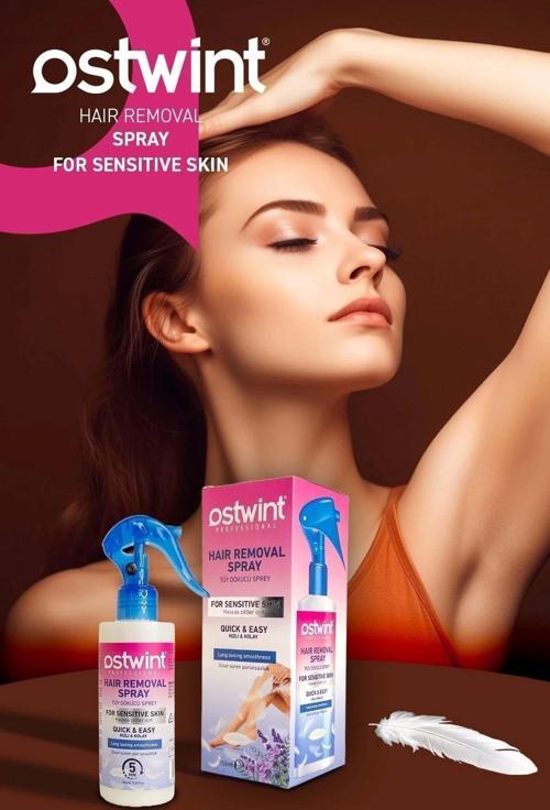 Hassas Ciltler Için Tüy Dökücü Sprey 150 Ml Kadın