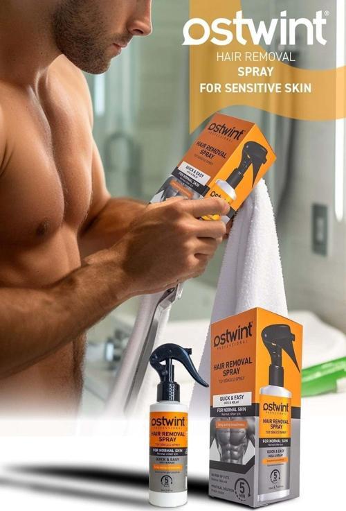 Normal Ciltler Için Tüy Dökücü Sprey 150 Ml Erkek
