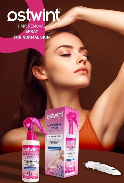 Normal Ciltler Için Tüy Dökücü Sprey 150 Ml Kadın