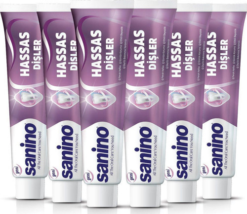 Hassas Dişler Diş Macunu 6X75 Ml