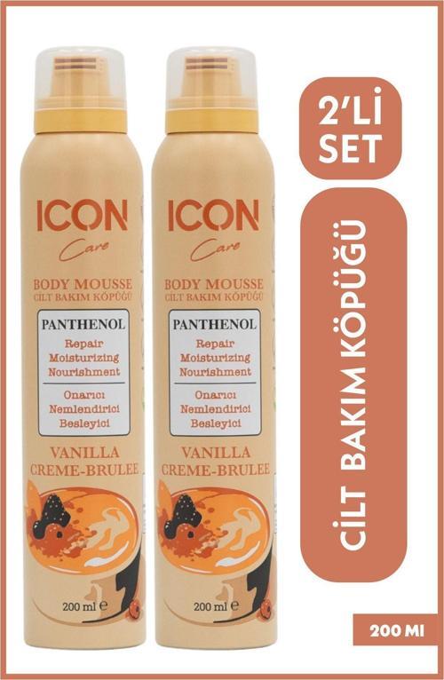 Cilt Bakım Köpüğü Vanılla Creme-Brulee 2'Li Set