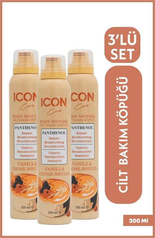 Cilt Bakım Köpüğü Vanılla Creme-Brulee 3'Lü Set
