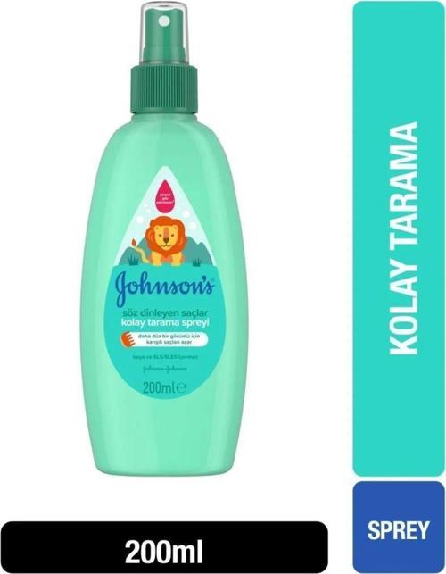 Johnson'S Baby Söz Dinleyen Saçlar Kolay Tarama Spreyi 200Ml