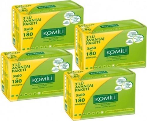 Islak Havlu 4 X 3 X 60 Adet