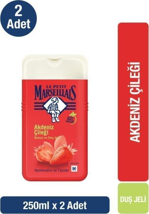 Akdeniz Çileği Duş Jeli 250 Ml X 2 Adet