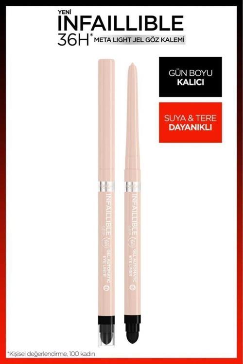 Infaillible Meta Light Jel Göz Kalemi - Bright Nude