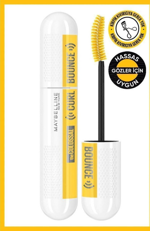 Siyah Bonus Maskara - Colossal Curl Bounce Mascara