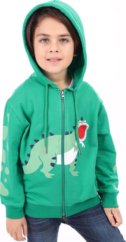 Toontoy Erkek Çocuk Baskılı Hırka
